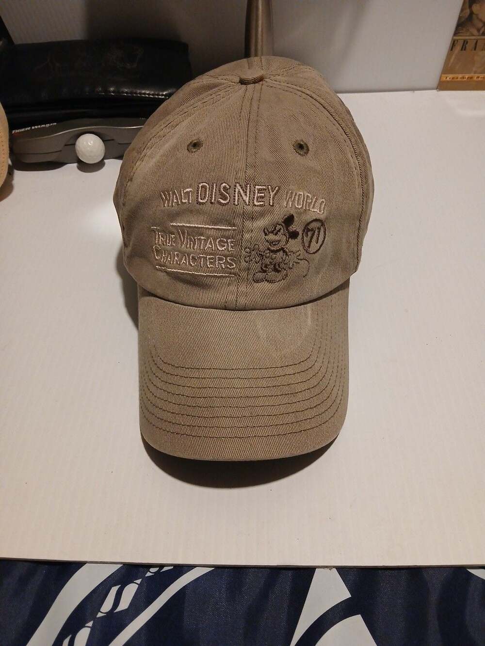 Disney Parks Walt Disney World True Vintage Characters Adult Size Hat